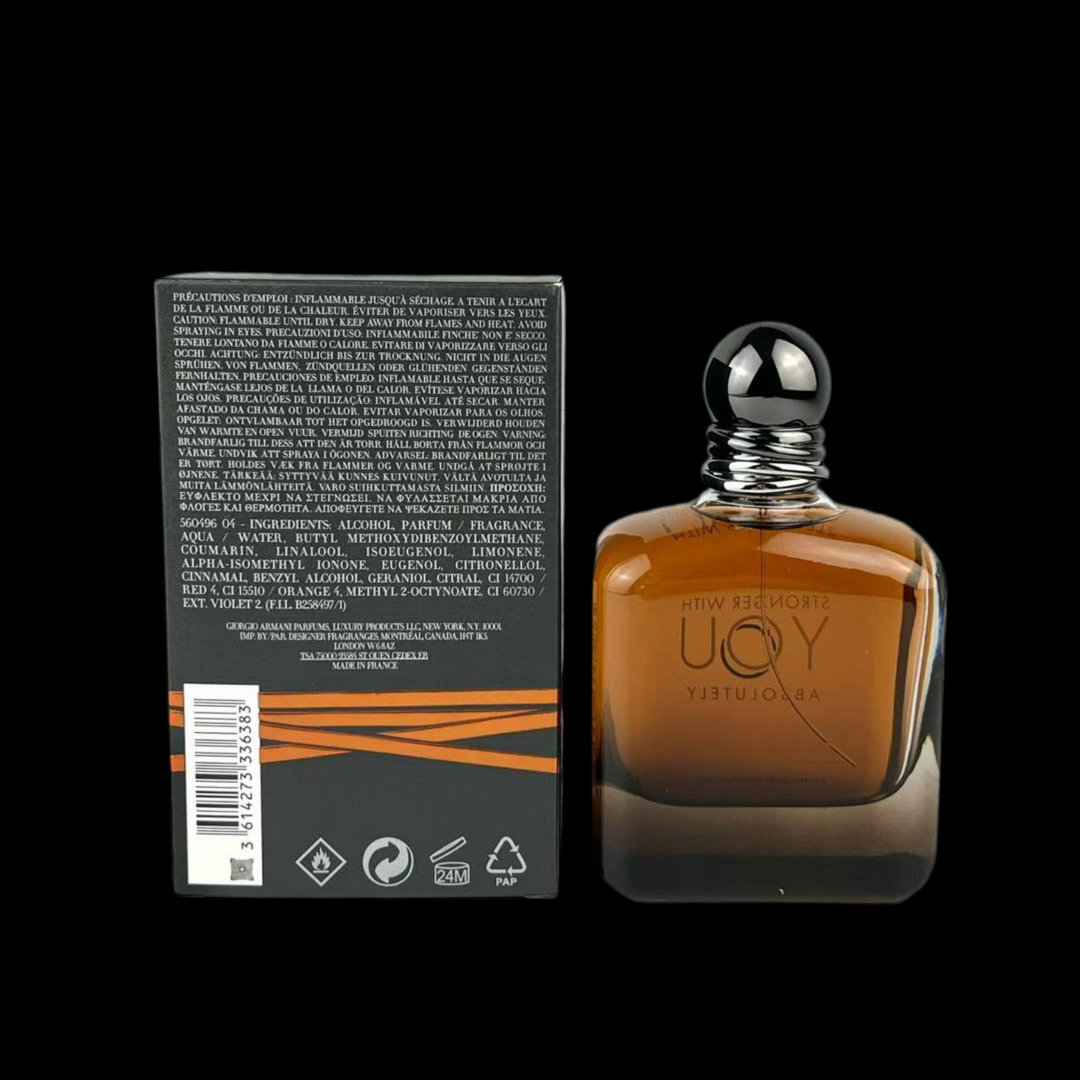 Giorgio Armani, STRONGER WITH YOU INTENSELY 100 ML 3.4 FL