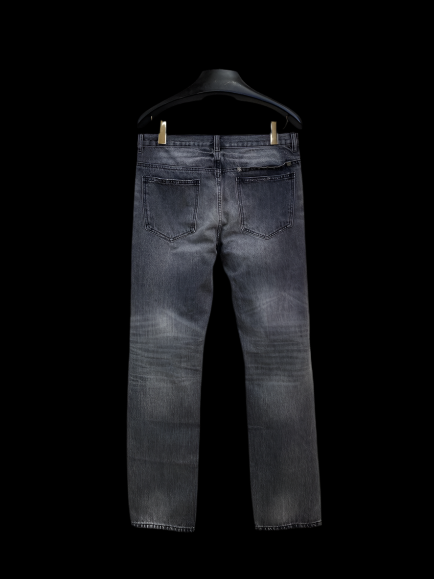 Givenchy Knife Cut Denim Trousers