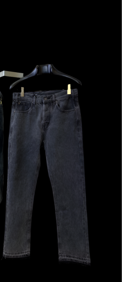 Celine Washed Denim Trousers