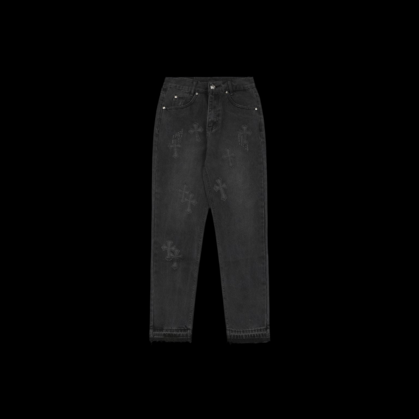 Chrome Hearts Cross Patch Denim