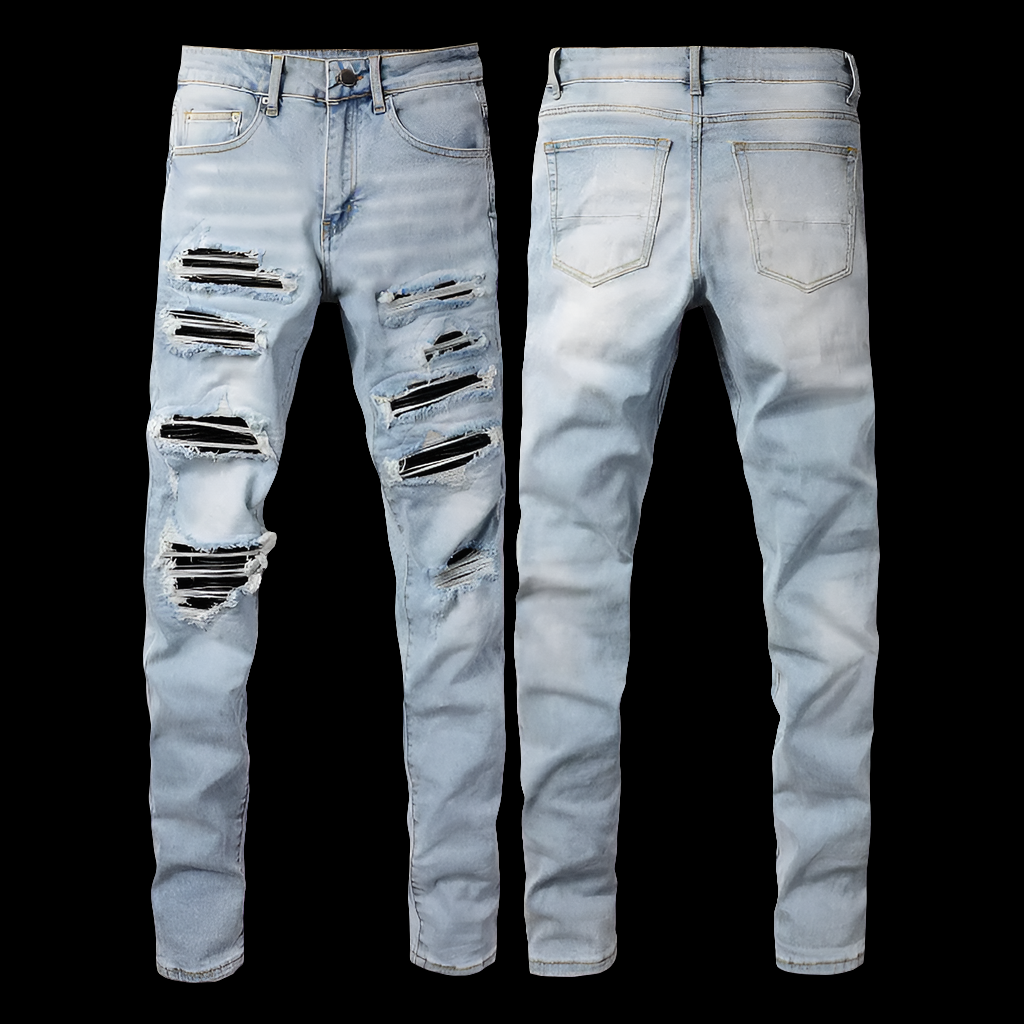 Men's ripped jeans