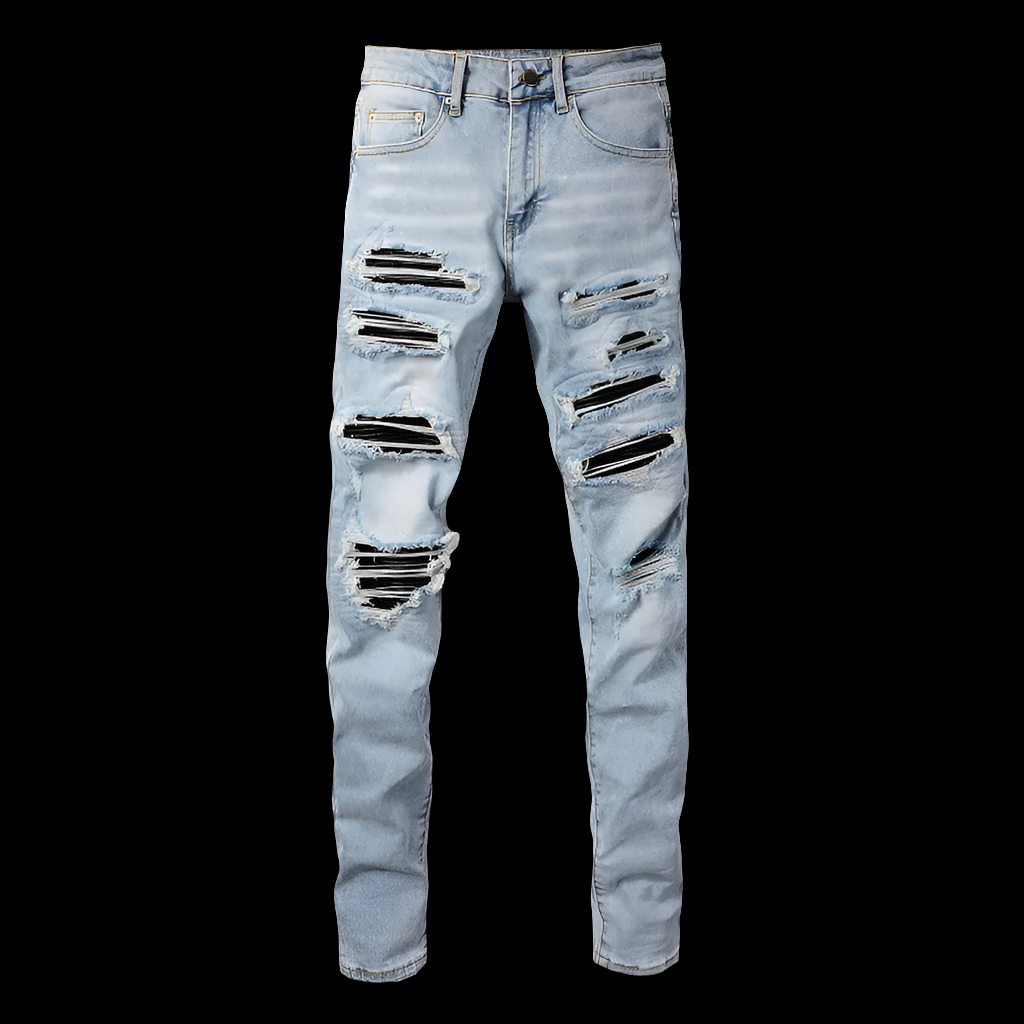 Men's ripped jeans