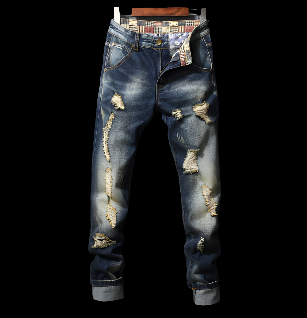 Men's ripped jeans