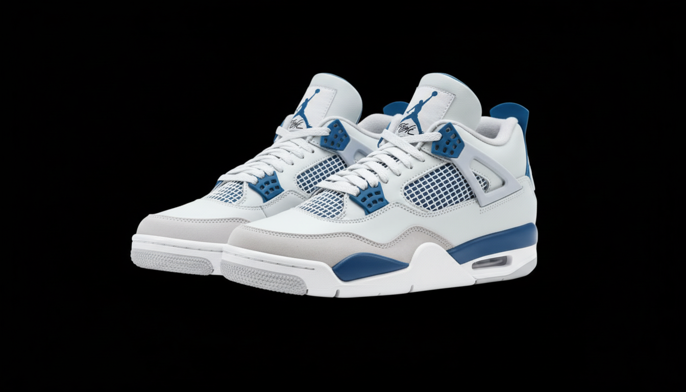 Nike Air Jordan 4 Retro "Military Blue"