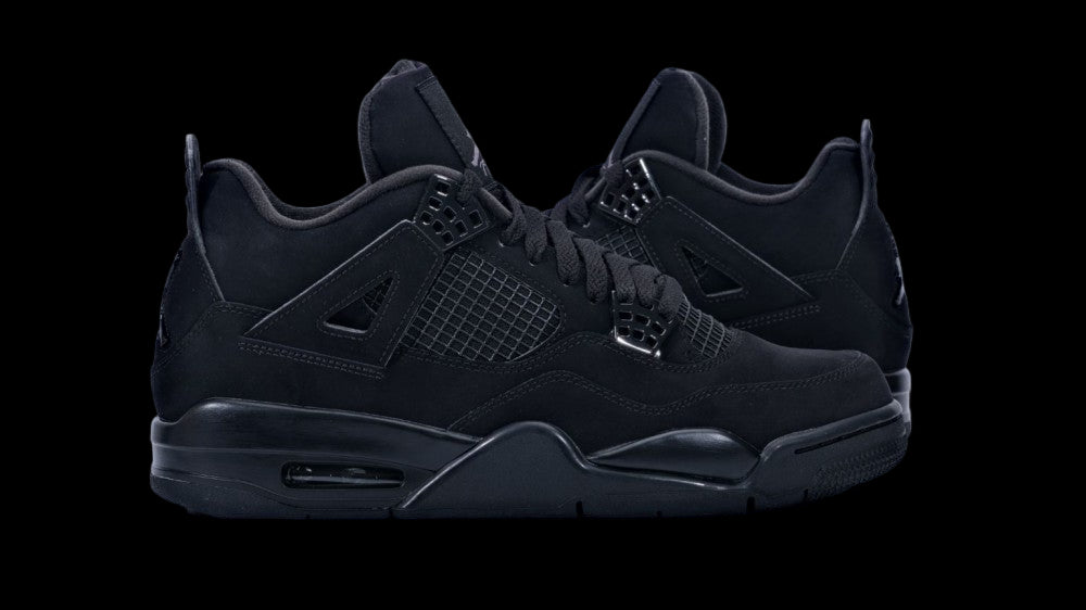 Nike Air Jordan 4 Men's Black Cat