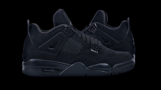 Nike Air Jordan 4 Men's Black Cat