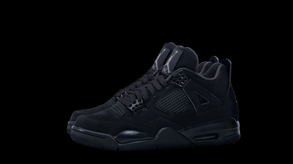 Nike Air Jordan 4 Men's Black Cat