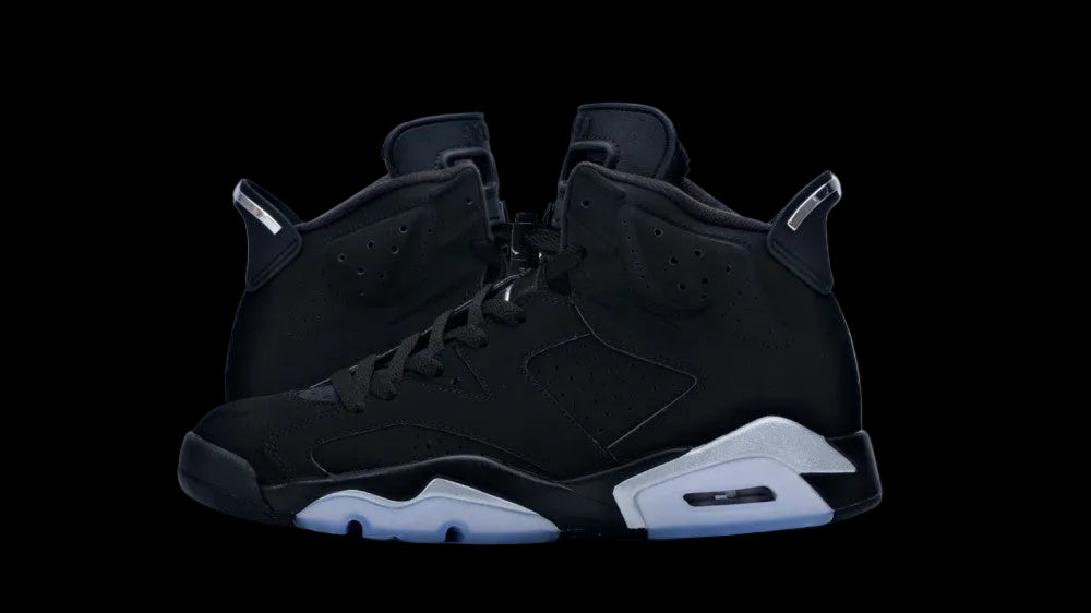 Air Jordan 6 Retro Chrome Black Silver