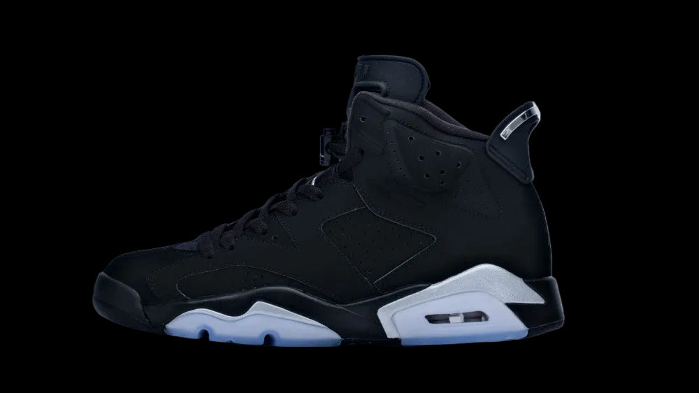 Air Jordan 6 Retro Chrome Black Silver