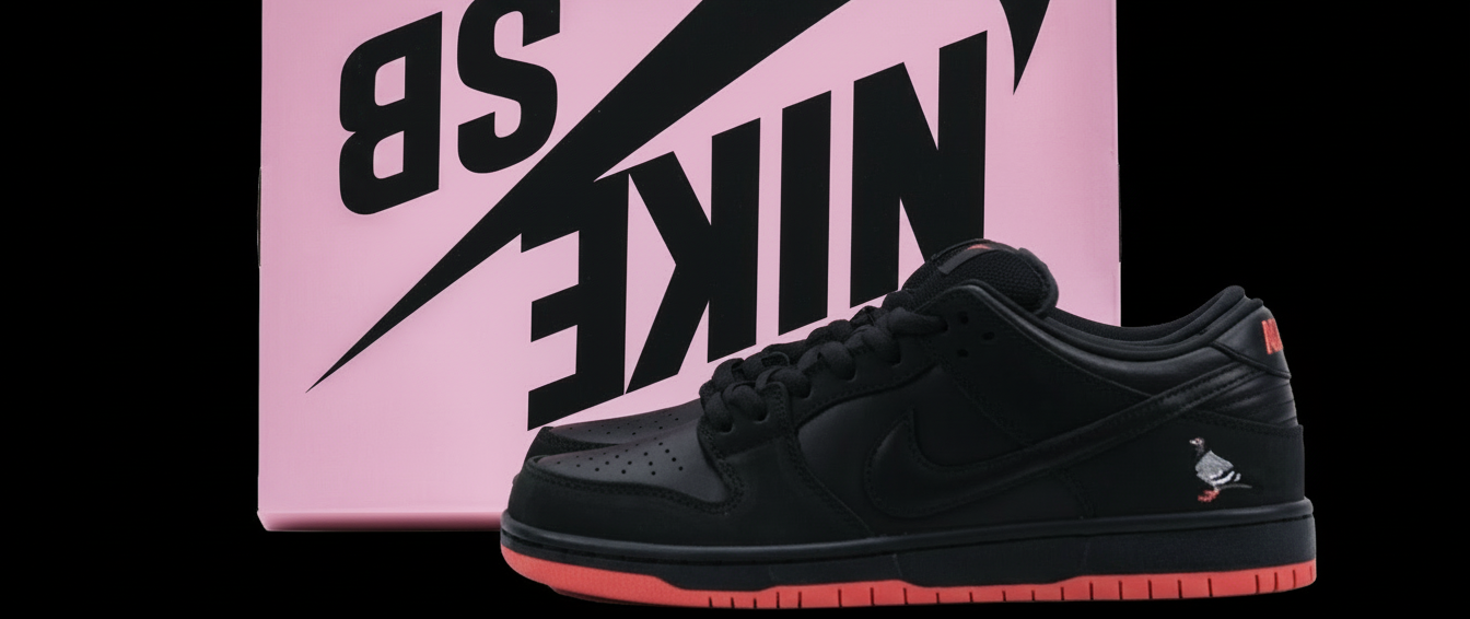 Nike SB Dunk Low TRD QS Black Pigeon