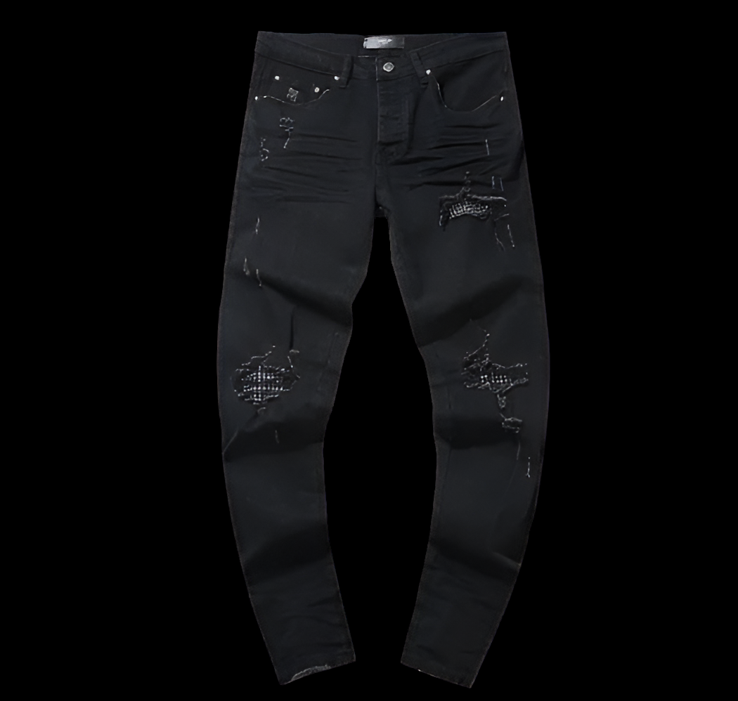 Black slim jeans
