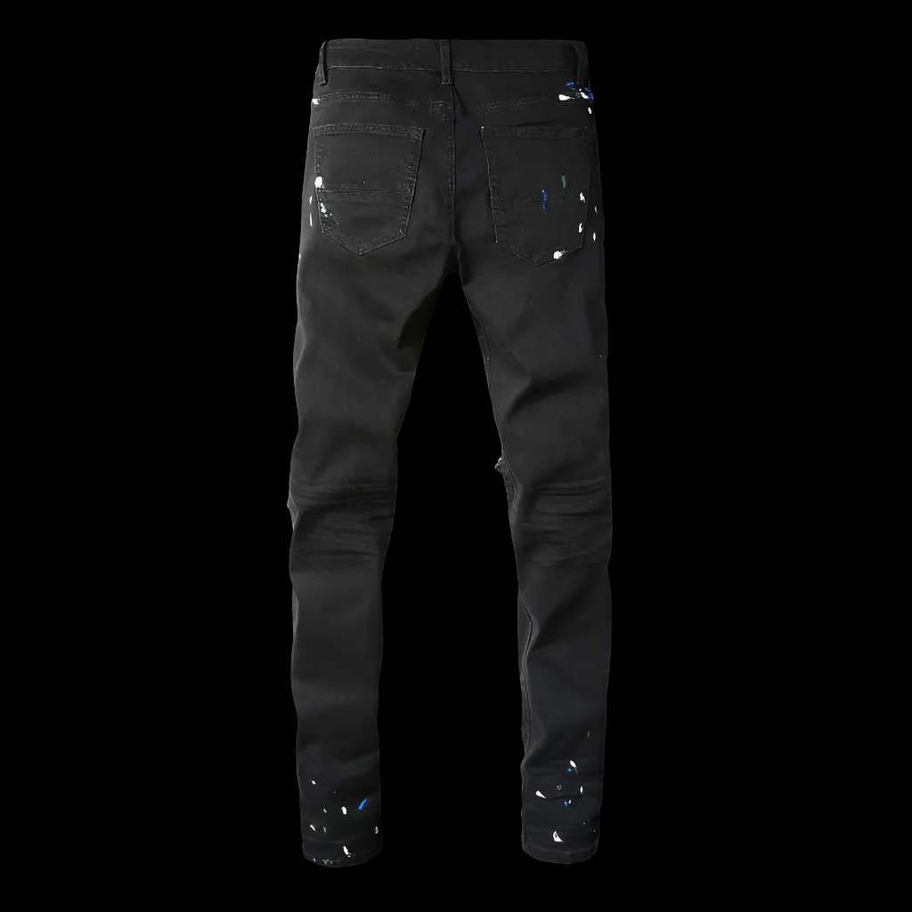 Black slim jeans
