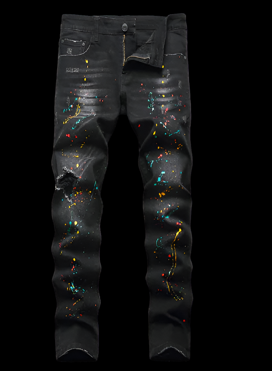 Black men's jeans