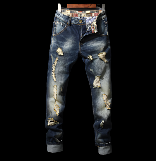 Men's ripped jeans