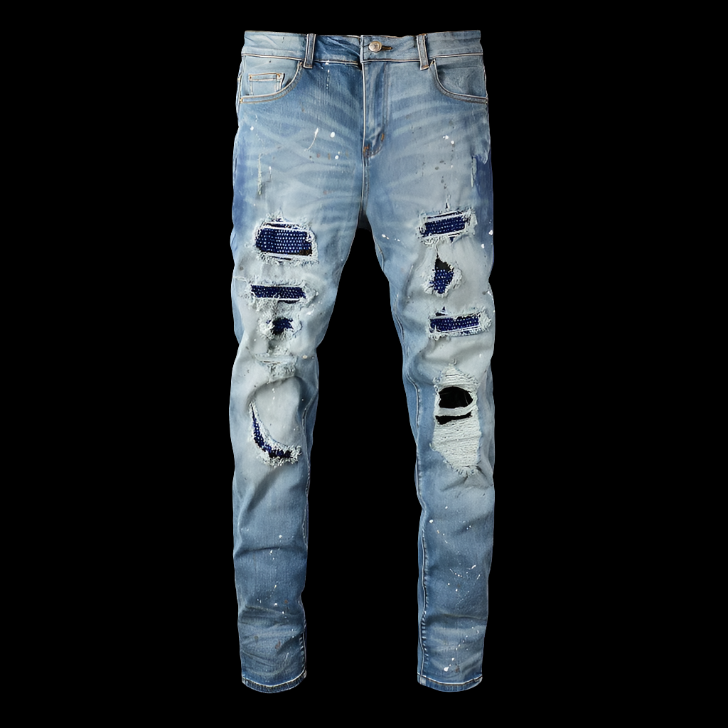 Men Blue Jeans