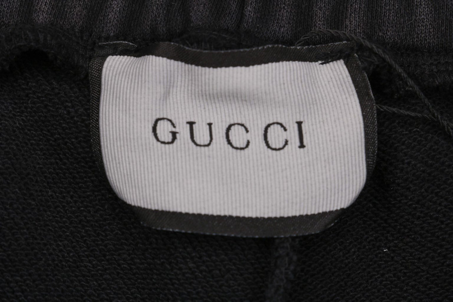 Double G Bunny Print Washed Distressed Shorts
